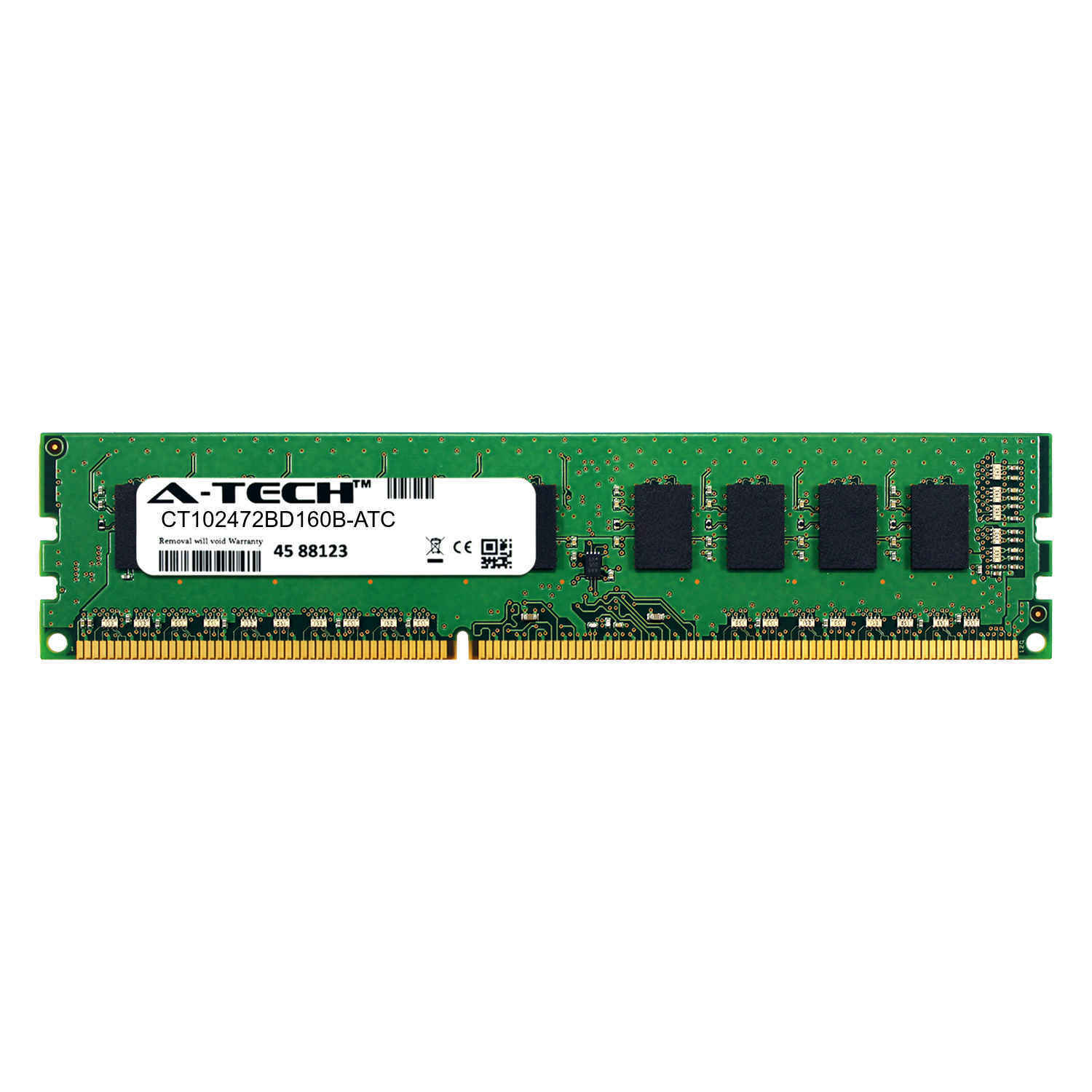 8GB DDR3 PC3-12800E (Crucial CT102472BD160B Equivalent) ECC SERVER Memory RAM 8G
