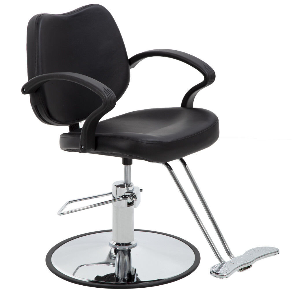 BestSalon® Black Classic Hydraulic Barber Chair Styling Salon Beauty 3W