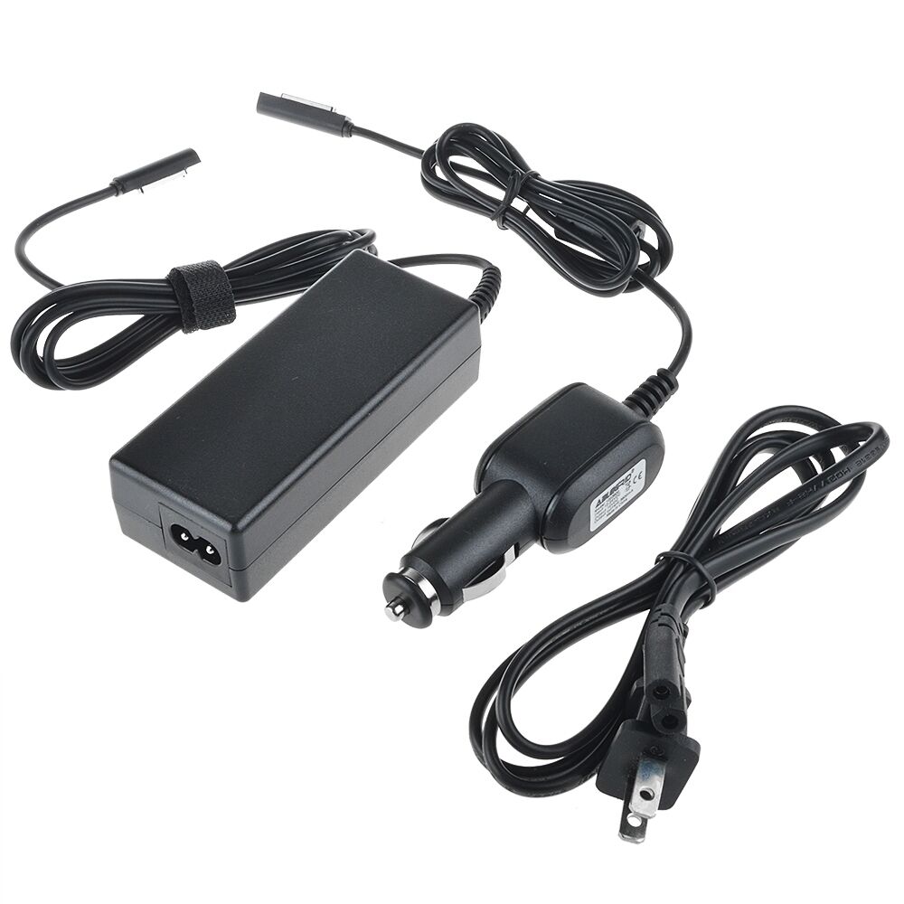 AC Adapter Car Charger for Microsoft Surface Pro 2 1536 Tablet 12V 3.6A Mains