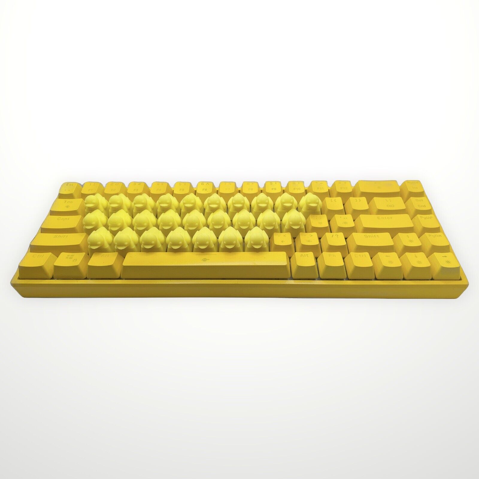 3D Printed Duck Keyboard