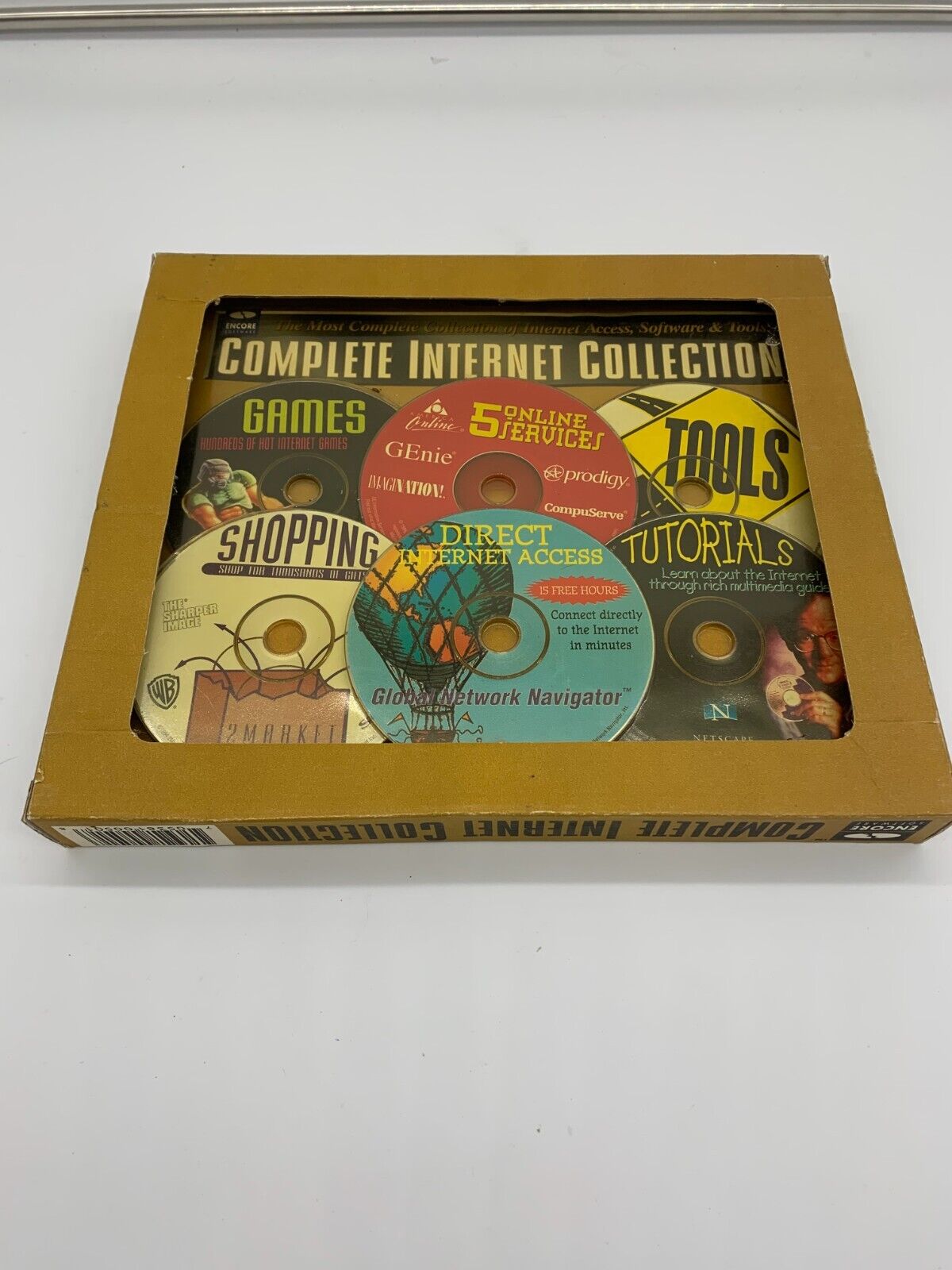 Rare Vintage Encore Software NOS sealed 6 disc complete box set various titles