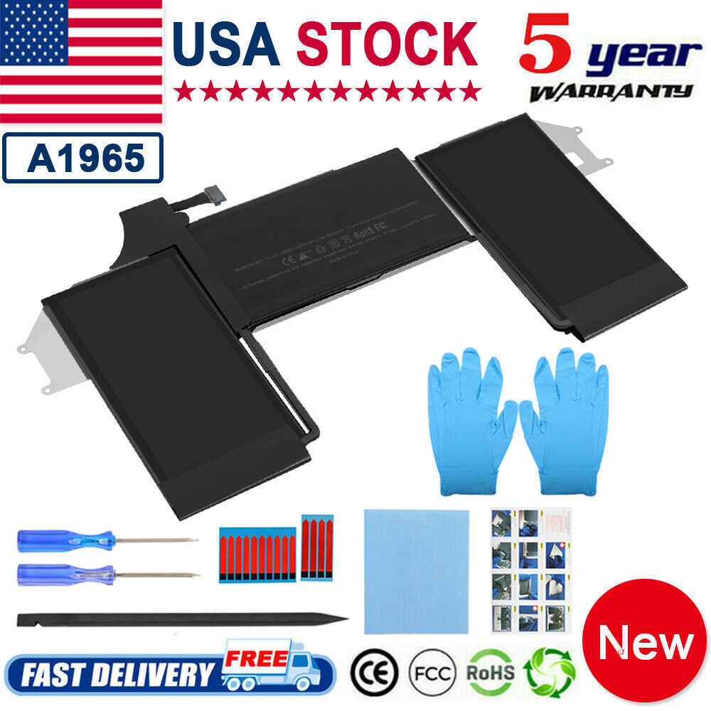 A1965 Laptop Battery For A1932 A2179 MacBook Air 13 inch 2018 2019 2020 Version