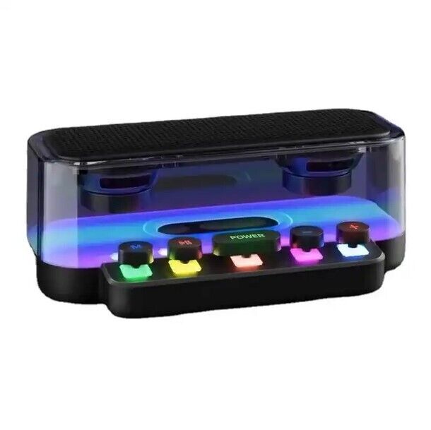 RGB Bluetooth Desktop High Sound Quality Atmosphere Light Esports Small Speaker