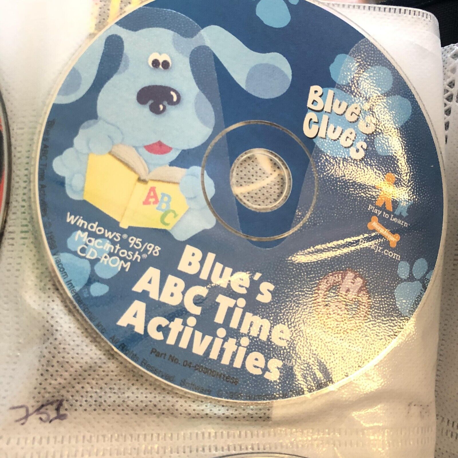 Blues Clues Blues ABC Time Activities PC Learning Game CD-ROM  Disc Only