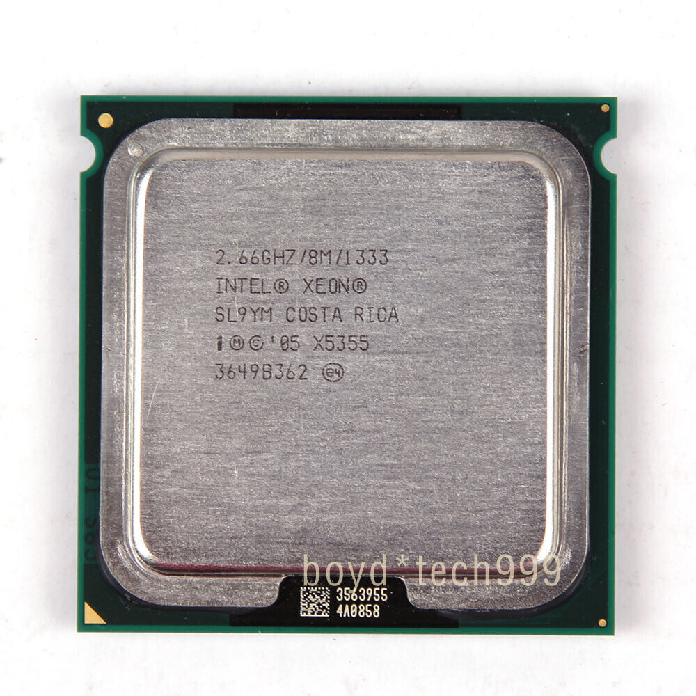 Intel Xeon X5355 X5365 X5450 X5460 X5470 X5472 X5482 LGA 771/ J CPU Processor