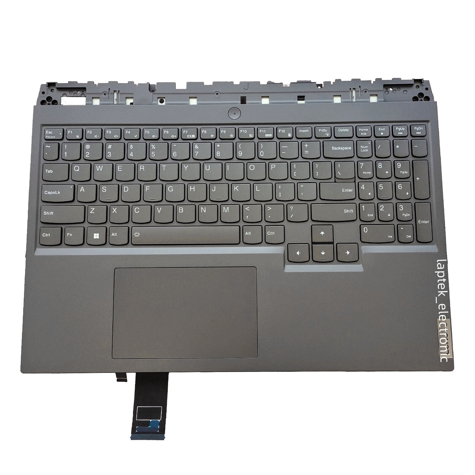 For Lenovo Legion 5 Pro 16ARH7 Palmrest RGB Keyboard Touchpad 5CB1H71276 AMD New