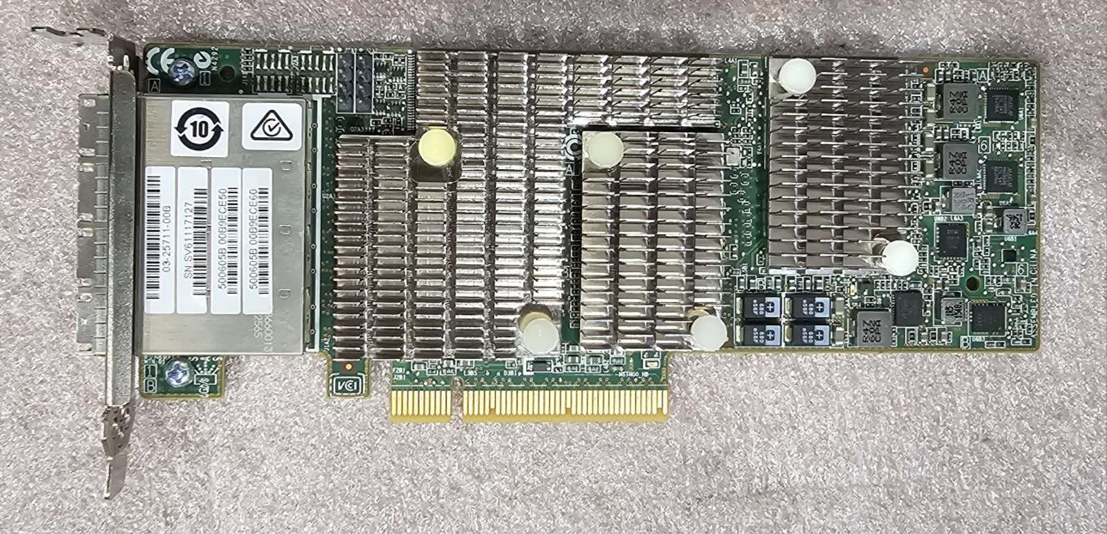 IBM LSI SAS 9206-16E 6Gbps Host Bus Adapter 00MH942 Low Profile