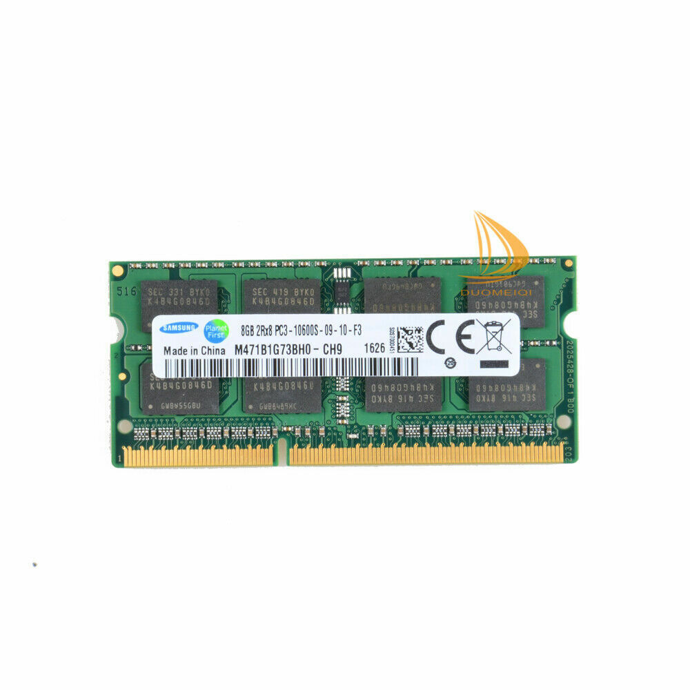 LOT 100PCS Samsung 8GB 2RX8 DDR3L / DDR3 12800L / 12800S / 10600S Laptop Memory