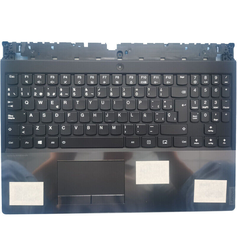 New For Lenovo Legion Y540-15IRH PG0 Palmrest US-English Backlit Keyboard White