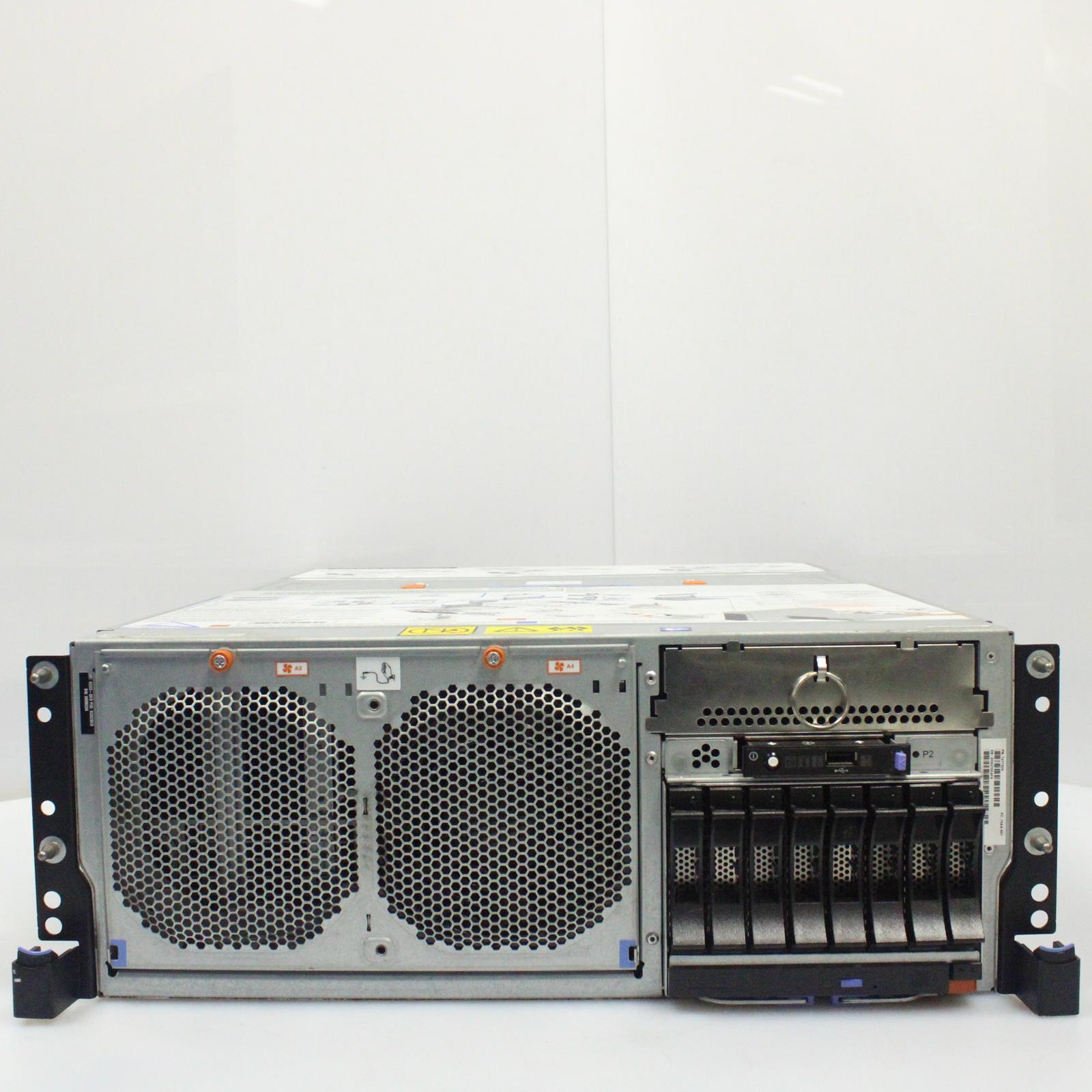 IBM POWER 720 IBM 8202-E4D EPCM 128GB RAM No Drive/OS/Face Plate Server