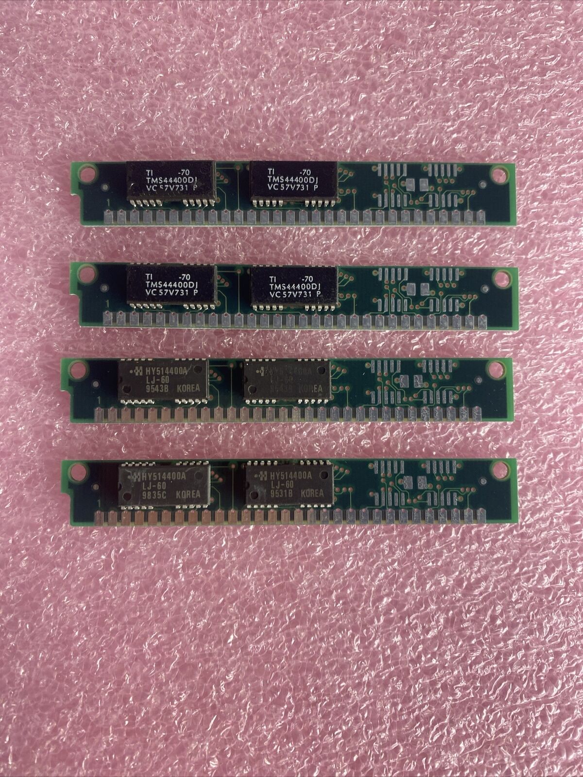 4MB 4x1MB 30-pin SIMM RAM Memory Non-Parity 80ns FPM