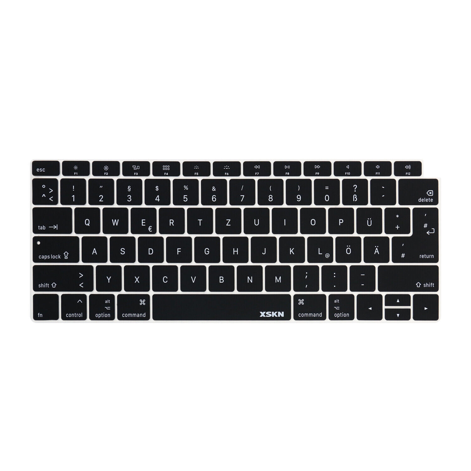 XSKN German Keyboard Cover for 2018 new MacBook Air 13.3 with Touch ID A1932