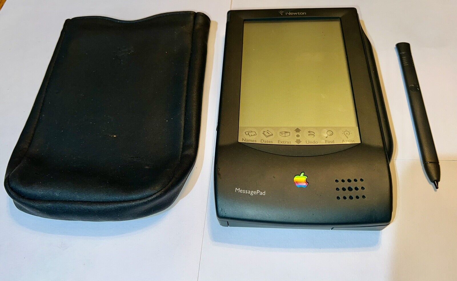 Vintage 1993 Apple Newton H1000, With Stylus & Card untested/parts/repair