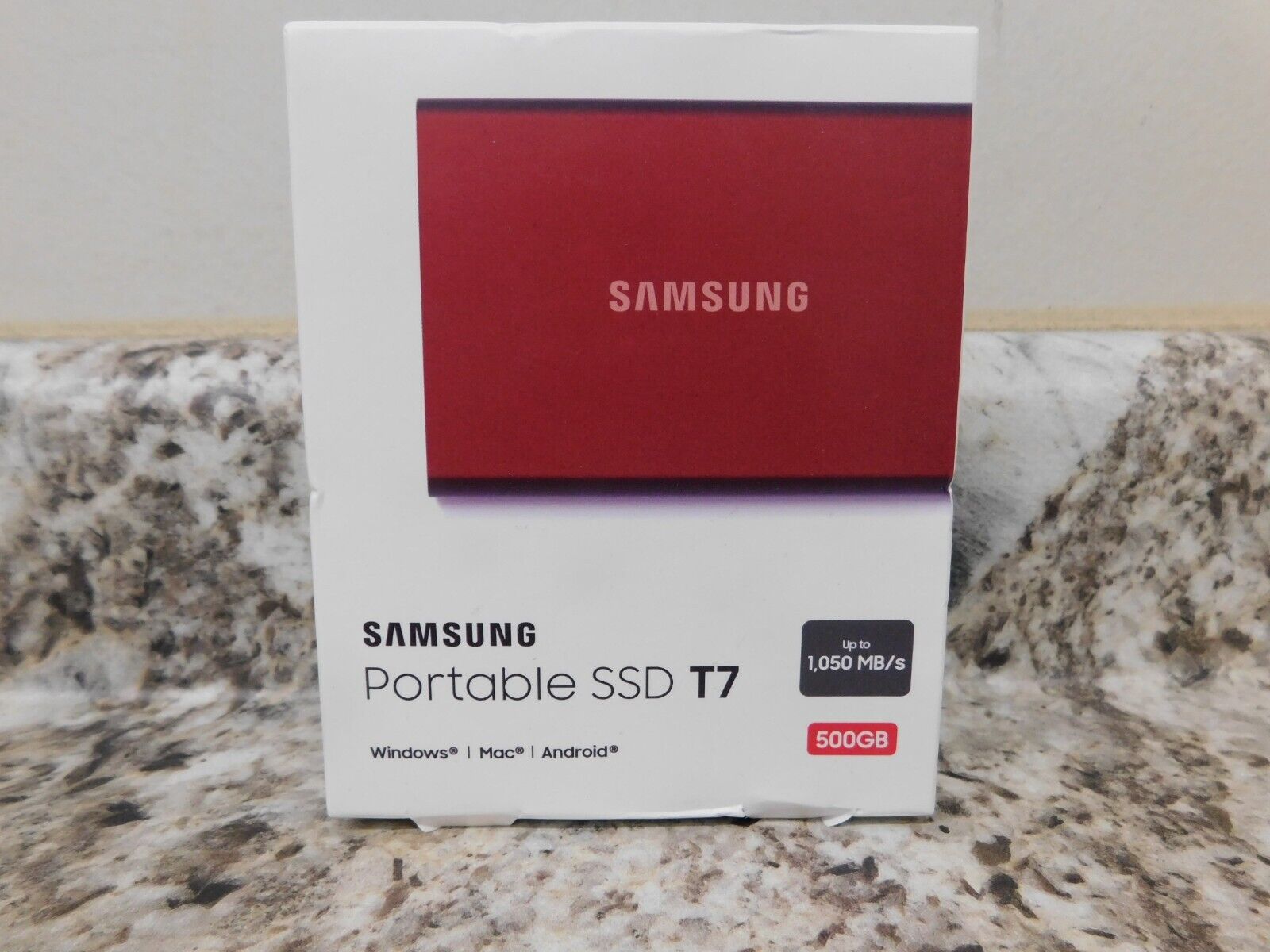 NEW Samsung 500GB T7 Portable SSD Red MU-PC500R Xbox One PS4 RED SEALED FreeShip