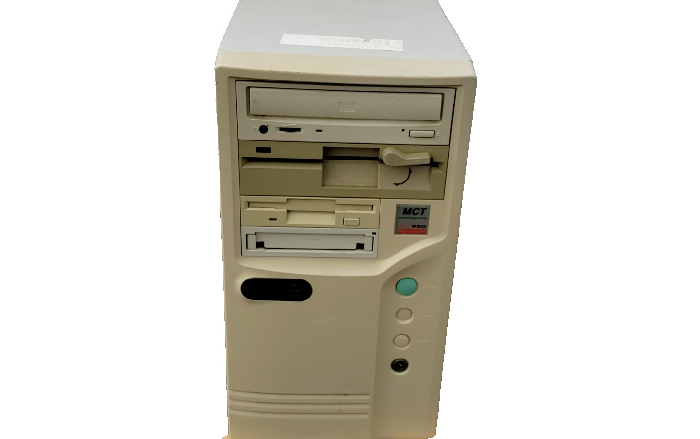Rare Vintage MCT Professional Pro Intel Pentium 133MHz 16MB Desktop PC Mega Comm