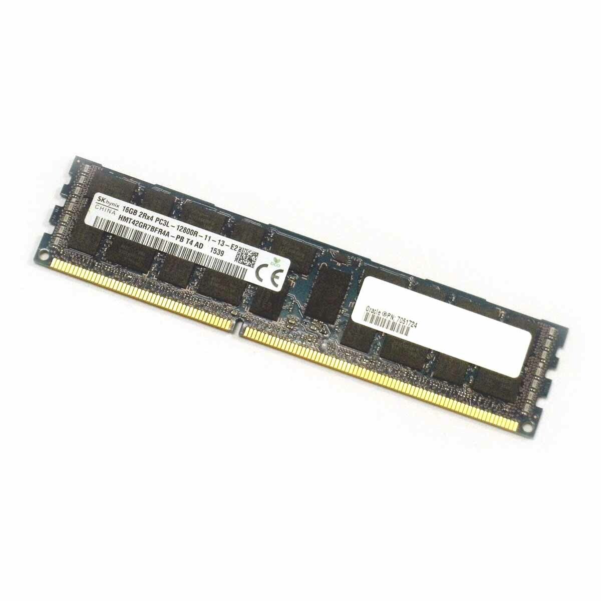 Sun 7051724 Memory 16GB DDR3L-1600/PC3L-12800 DIMM