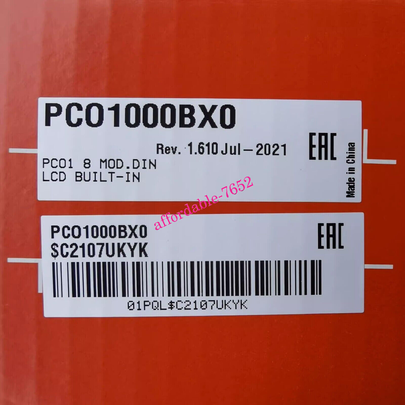 1pc NEW CAREL PCO1000BX0  DHL or FedEx