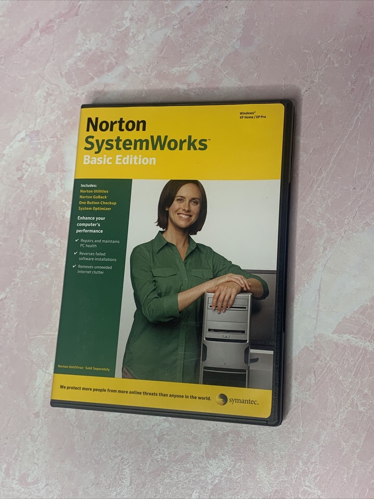 NORTON SYSTEM WORKS NEW  BASIC EDITION 10.0 IN DVD UPG