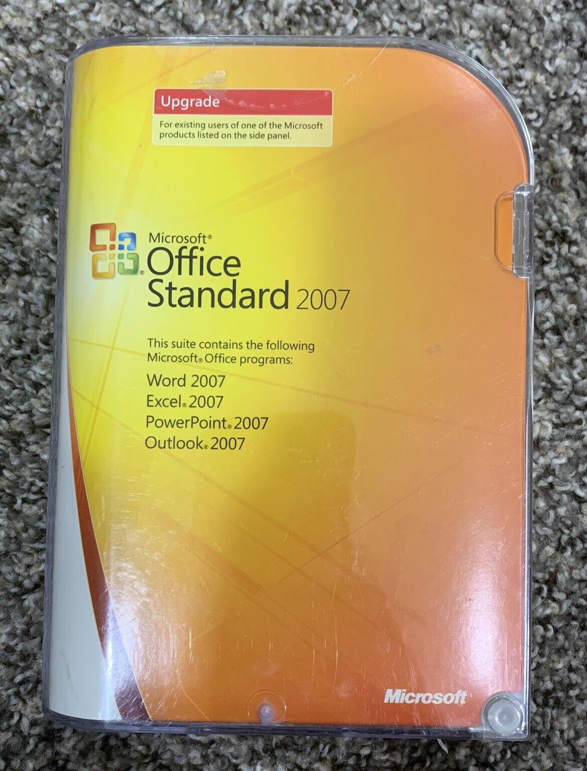Microsoft Office Standard 2007- with Product Key- No Visible Scratches- Good