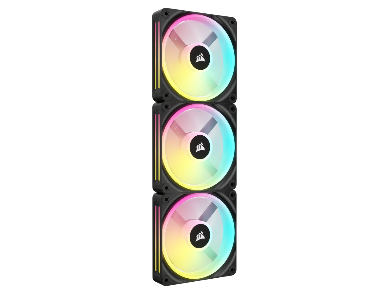 CORSAIR QX RGB Series, iCUE LINK QX120 RGB, 120mm Magnetic Dome RGB Fan, Starter