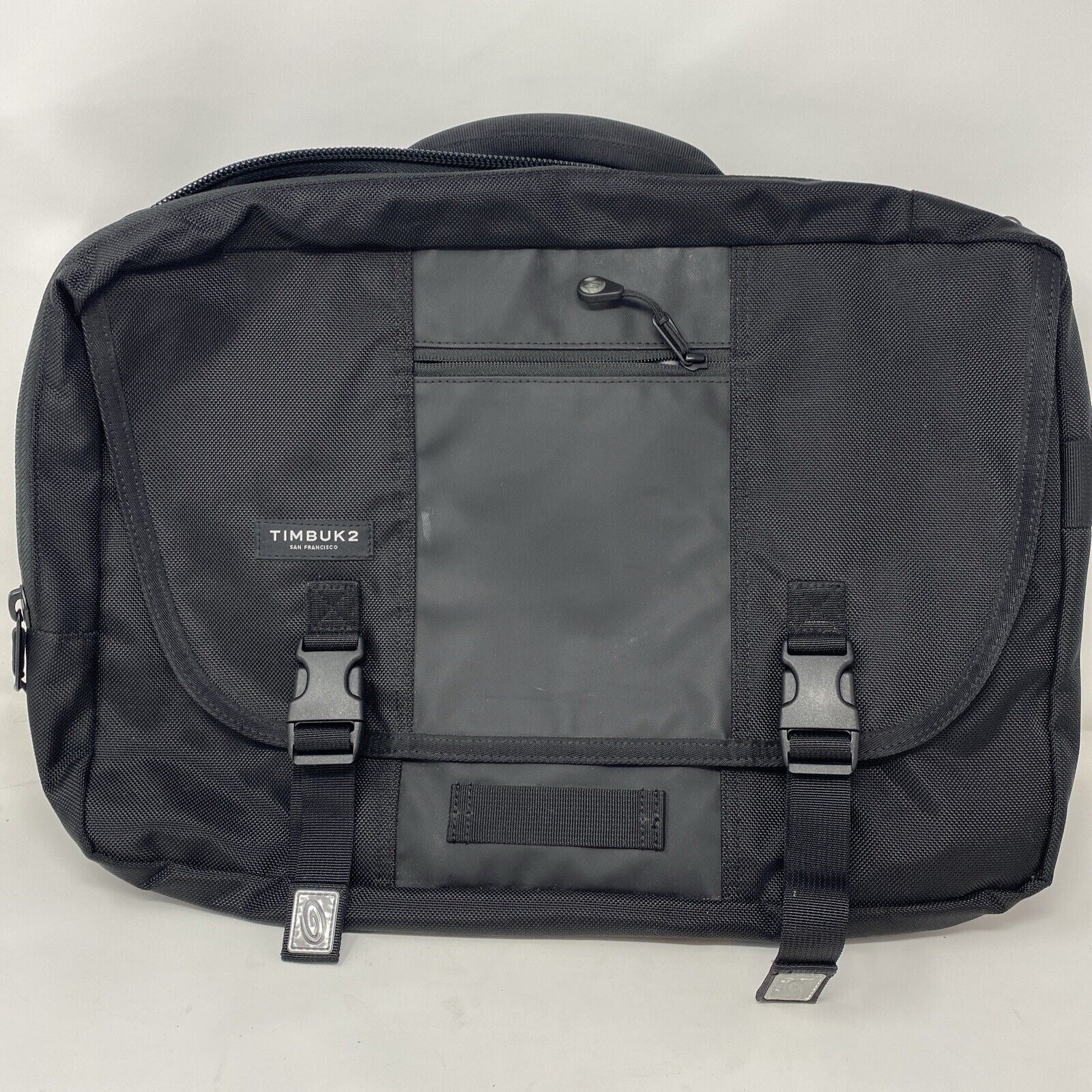 Timbuk2 San Francisco Messenger Bag Backpack Black Laptop 3-1 Travel PRISTINE