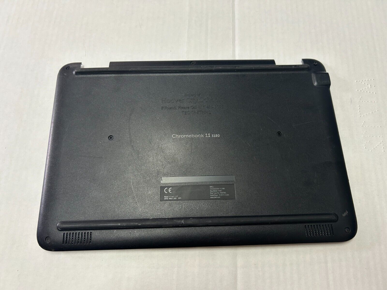 OEM Dell Chromebook 3180 Laptop Base Bottom Case Housing Black RNFHX 0RNFHX 5