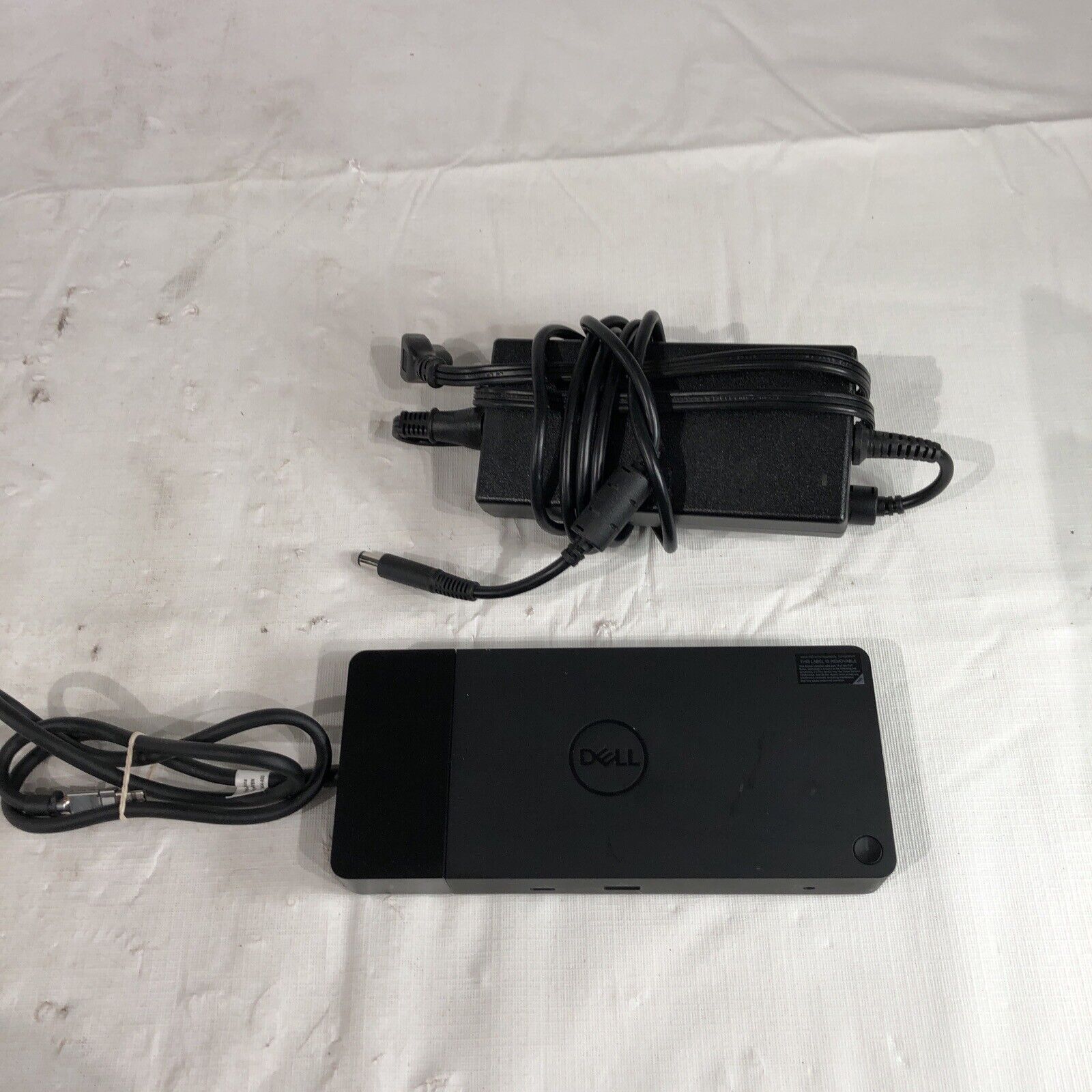 USED Dell WD19TB Thunderbolt Docking Station w/ 180W AC Power Adapter