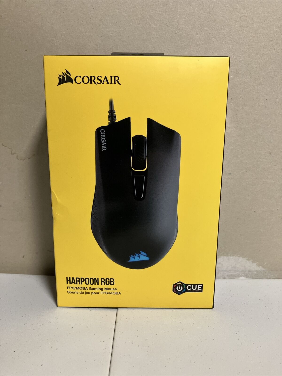 Corsair HARPOON RGB Gaming Mouse 6 Button Lightweight 86g Wired FPS/MOBA NEW