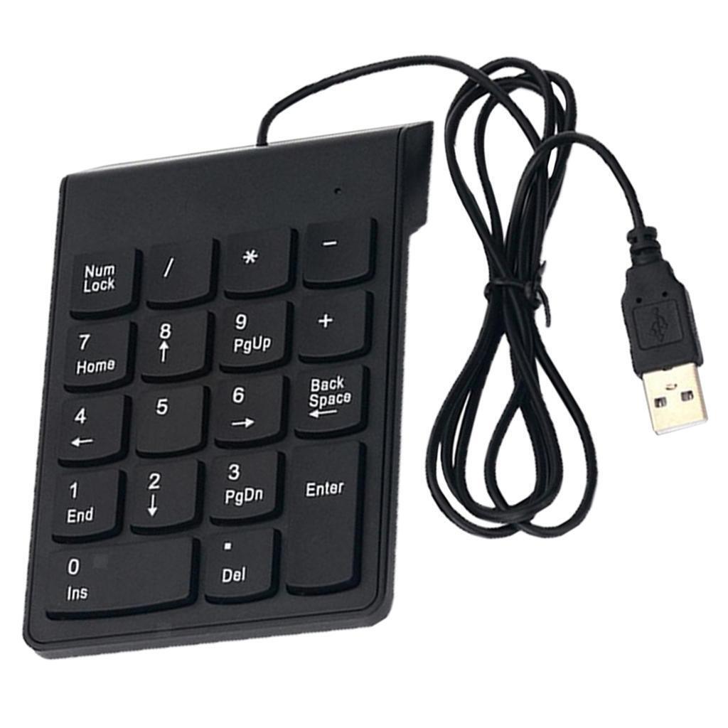 Mini USB 18-keys Numeric Number Keypad