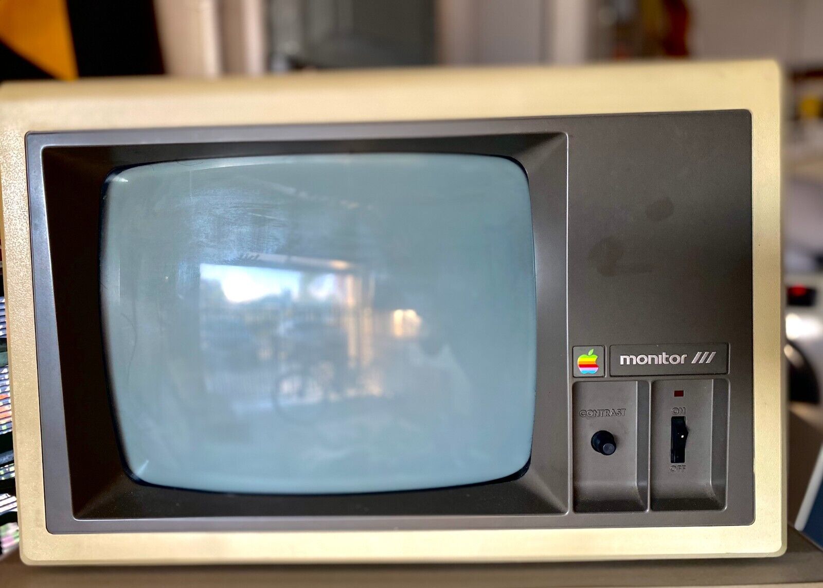 Vintage Apple Monitor III A3M0039 in Working Condition 1983