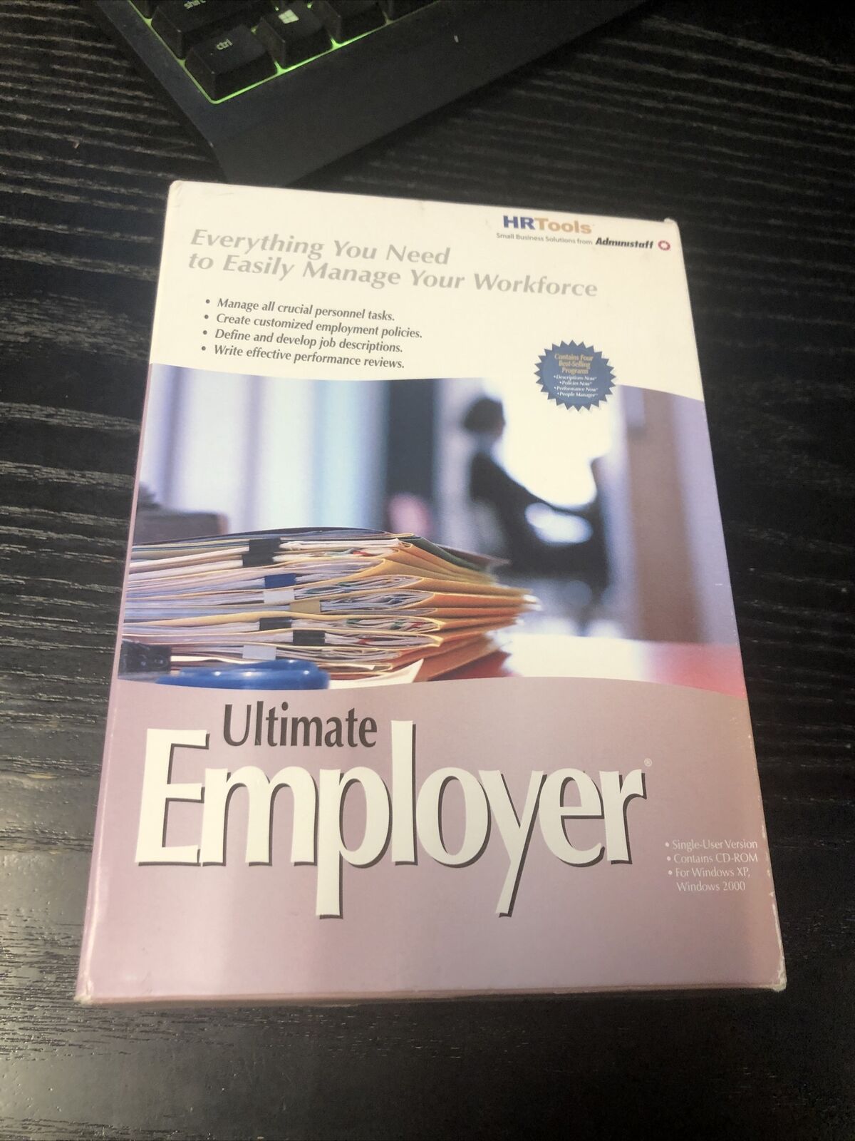 Ultimate Employer Workforce Management Software CD-ROM HR Tools By Administaff