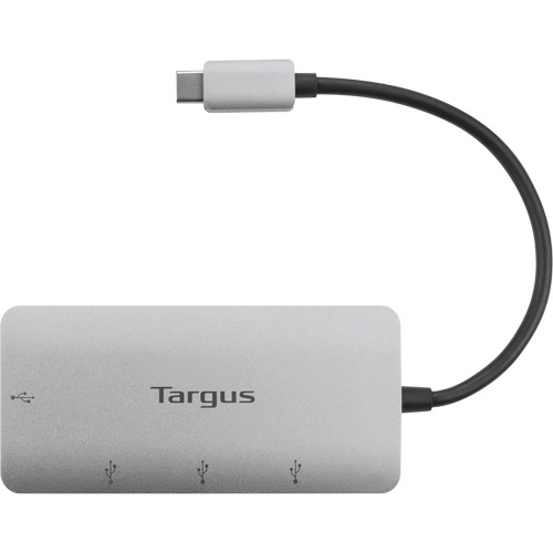 Targus ACH226BT USB-C To 4-Port USB-A Hub In Silver