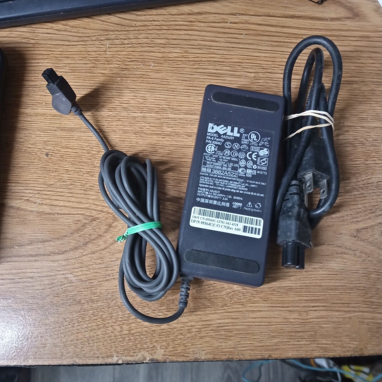 Original Dell AC Adapter 20V 3.5A 70W Power Supply PA-6 Family P/N 5W440