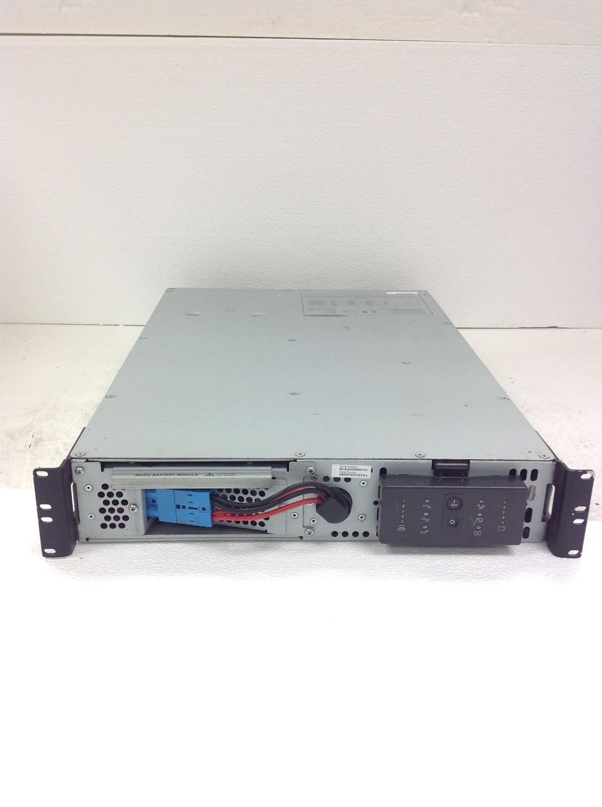 APC | DLA2200RM2U | Smart UPS 2200VA 120V 2U w/48VDC Battery Module, No Battery,