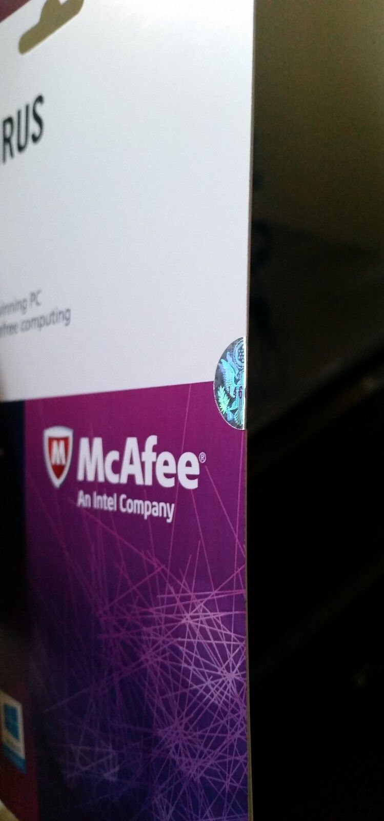 McAfee Antivirus Plus - 1 year Subscription