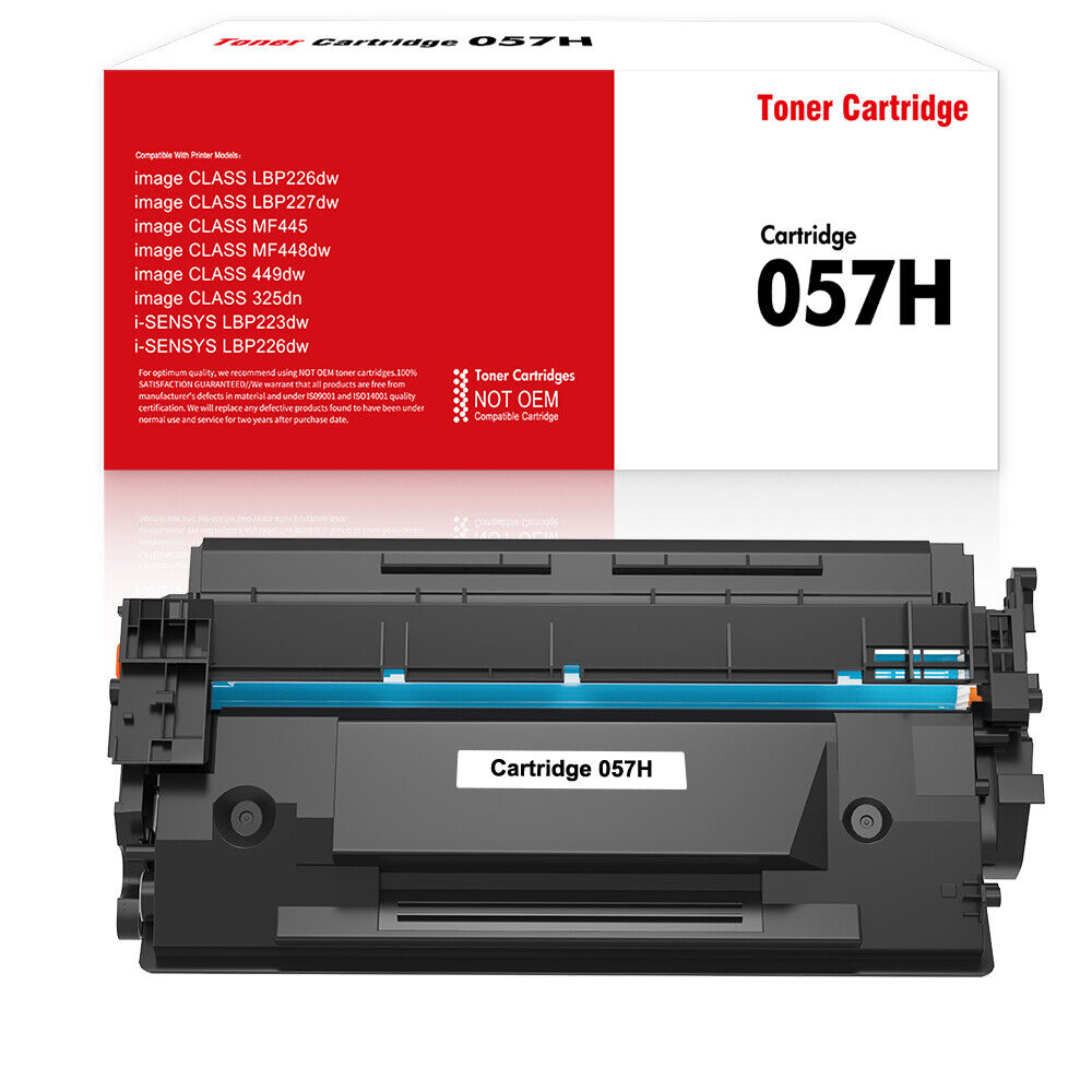 Toner Compatible for Canon 057 057H ImageCLASS MF445dw MF448dw LBP227dw LBP226dw