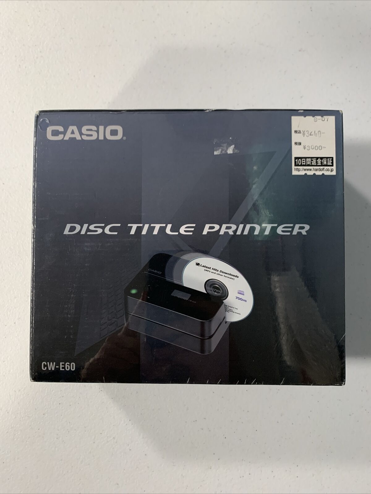 New Casio CW-E60 CD DVD Disc Title Printer Japanese Sealed