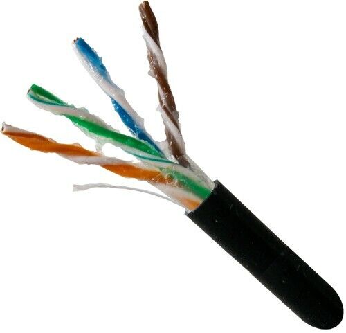50+ FT CAT6, Bulk, Gel Filled (Flooded Core), Direct Burial Cable. Custom Length