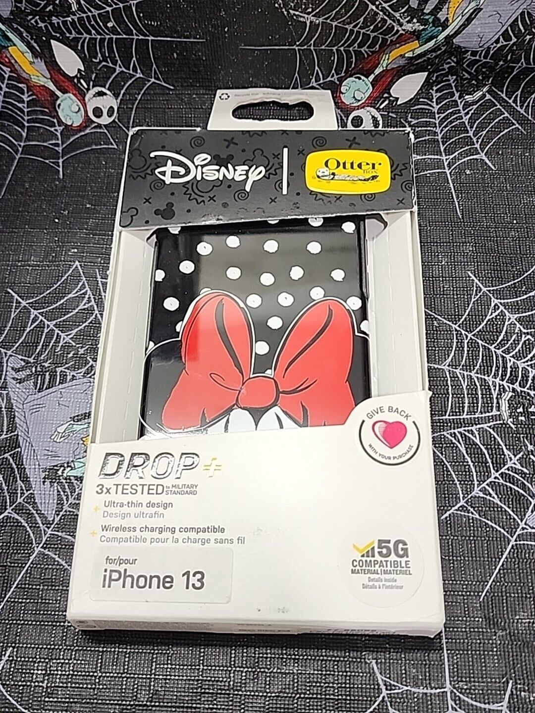 Disney Parks OtterBox Minnie Mouse Red Bow and Polka Dots iPhone 13 Cover