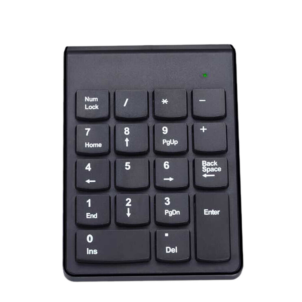 Wireless 2.4G Mini USB 18 Keys Number Pad Numeric Keypad Keyboard For PC Laptop