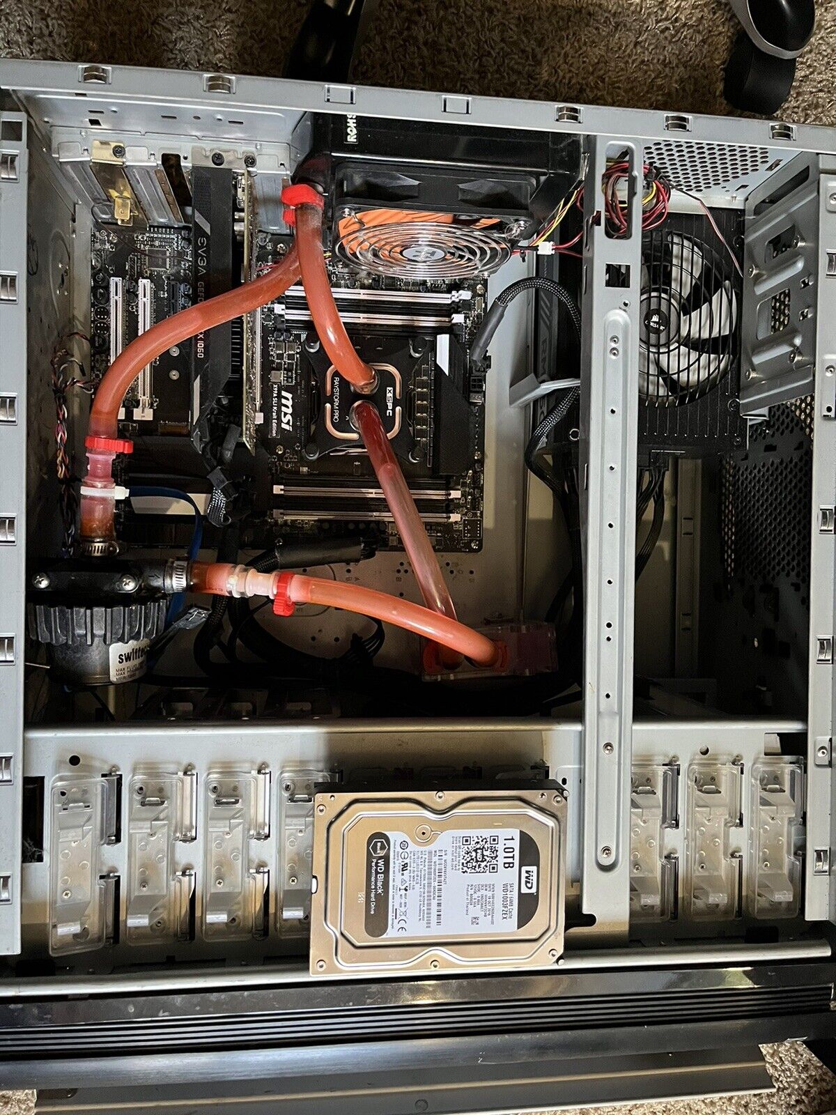 water cooled gaming pc (i7)