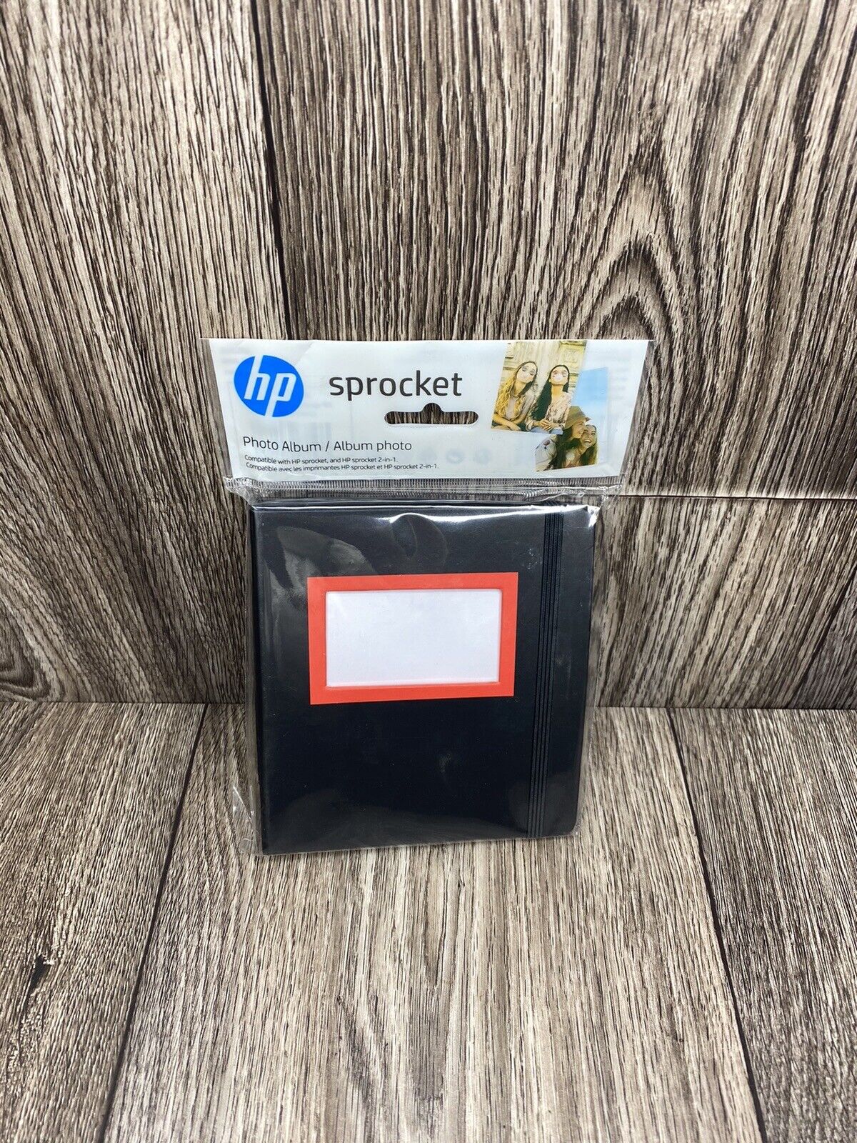 HP Sprocket Red and Black Photo Album (2HS30A)