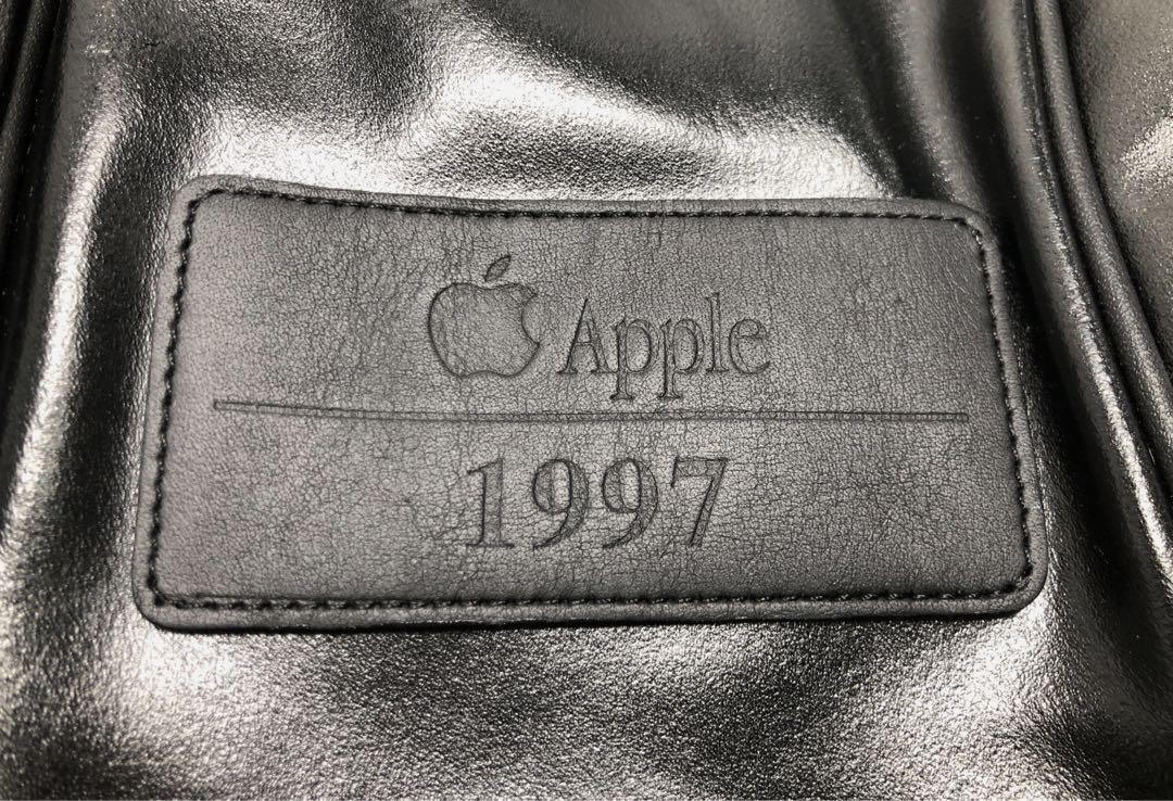 RARE Vintage 1997 Apple Genuine Leather Backpack Bag Not for Sale