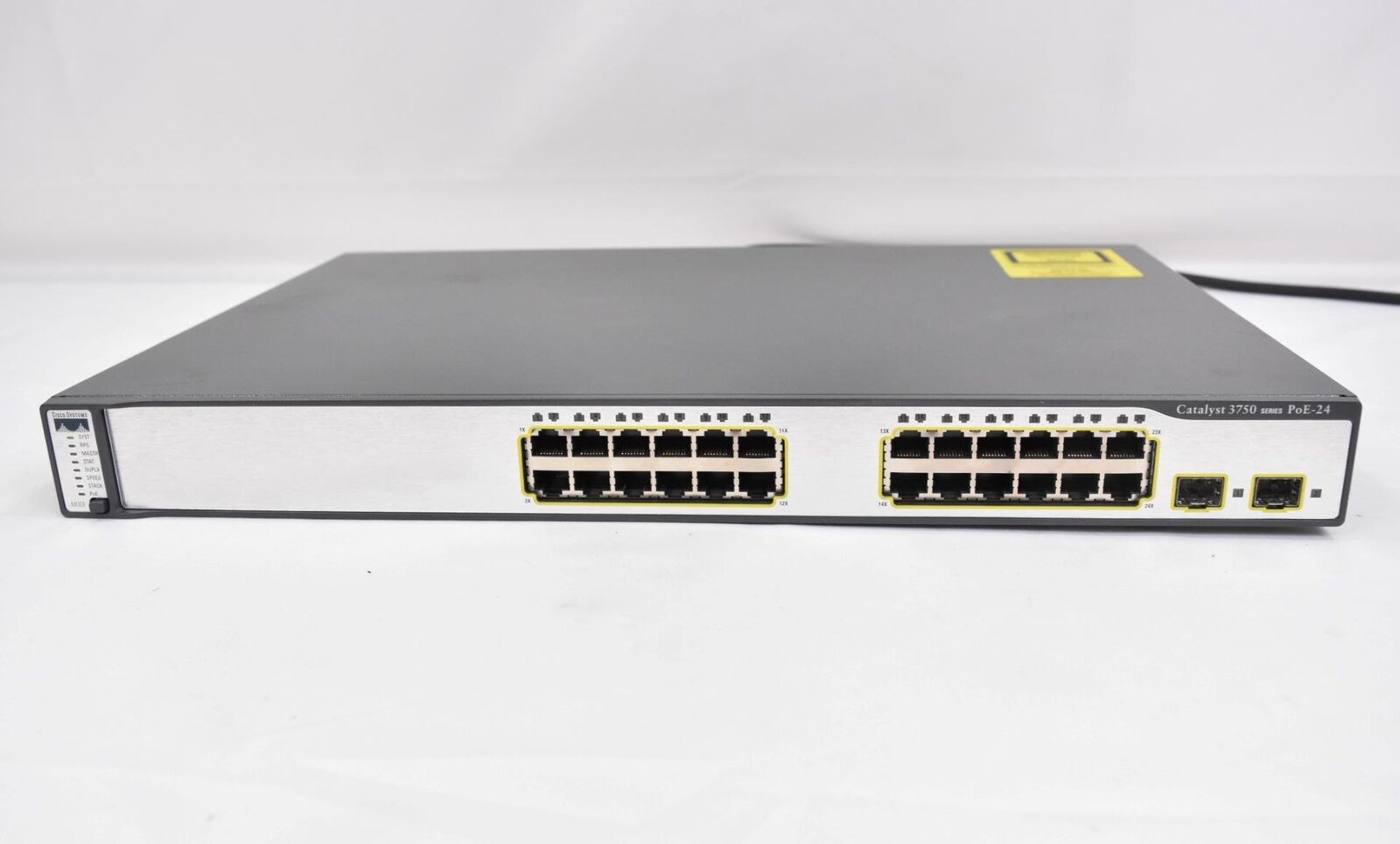 Cisco WS-C3750-24PS-S 24 Port 10/100 Ethernet Switch