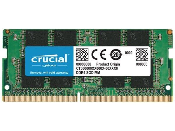 Crucial 8GB 16GB 32GB DDR4 Laptop RAM 2400 2666 3200 MHz Notebook Memory 260 Pin