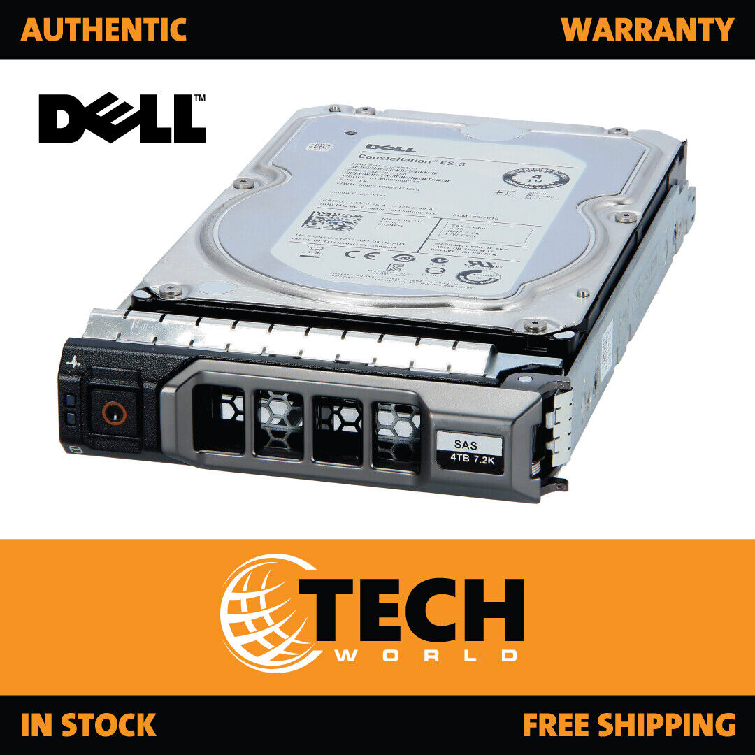 Dell 529FG 4TB 7200rpm SAS 3.5in for PowerEdge Server ST4000NM0023