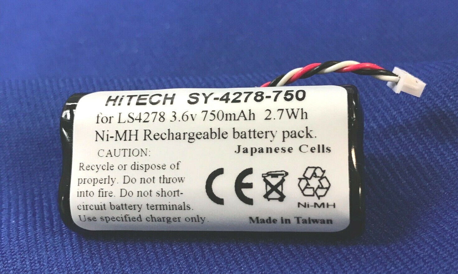 70 Batteries(Japan NiMh 750mAh2.7W)For Symbol#BTRY-LS42RAAOE-01 LS4278 DS6878...
