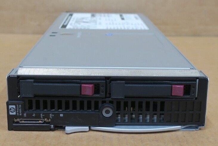 HP ProLiant BL460c G6 Blade Server 1x Xeon Quad-Core L5520 2.26GHz CPU's P410i