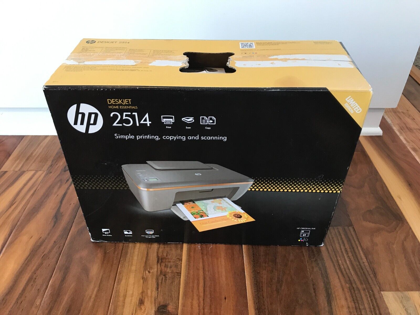 NEW In Box HP DeskJet 2514 Home Essentials Limited Edition All-In-One Printer