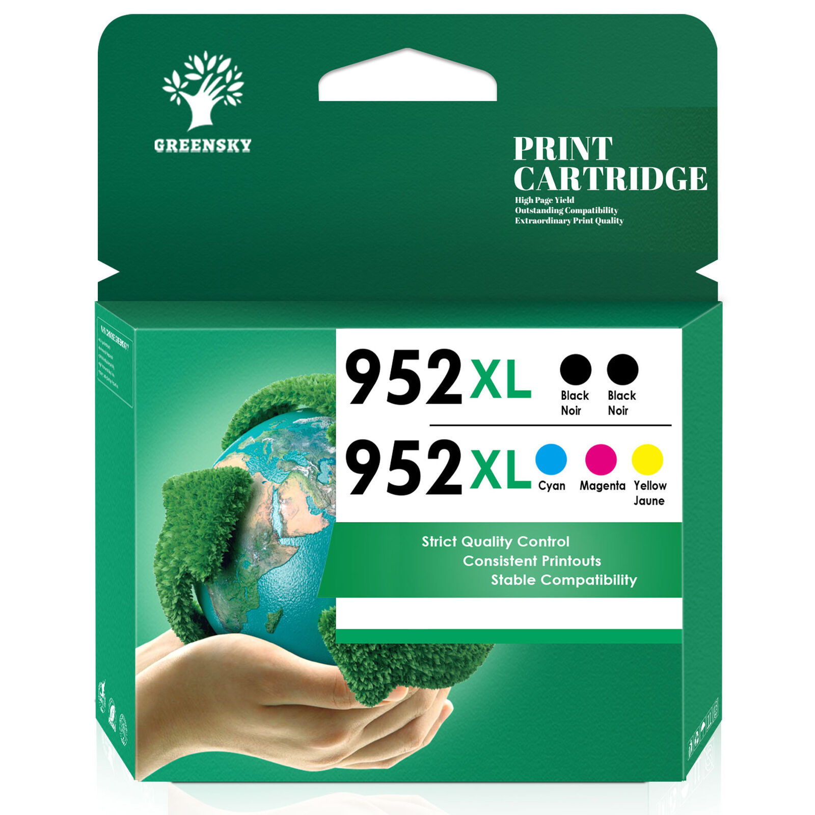 5Pack 952XL Ink Cartridge for HP 952 XL OfficeJet Pro 7720 7740 8216 8702 8710